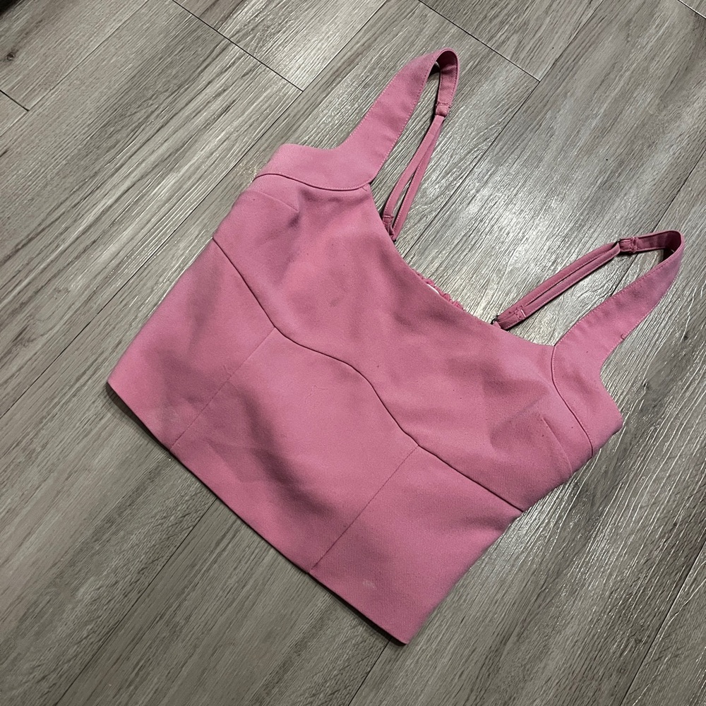 Abercrombie Pink Women's crop top